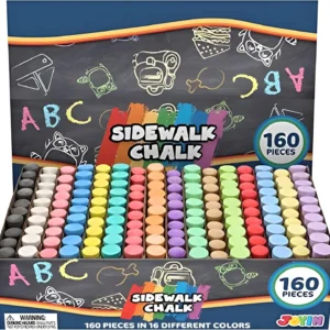 160 PCS Sidewalk Chalks