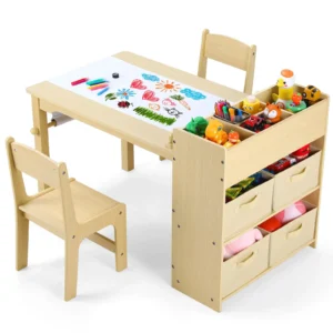 Kids Art Table and 2 Chair Set