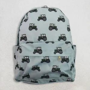 Kids Green Tractor Backpack