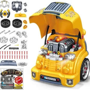 Learning Truck Engine Toy with Removable Parts